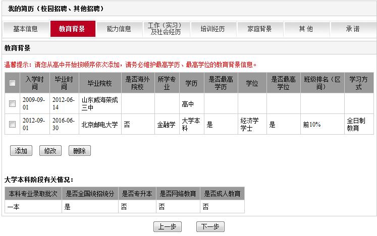 2018工商银行校园招聘网申指导